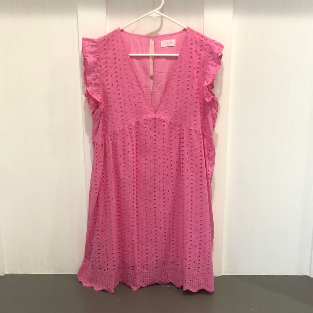 BRAND NEW W/O TAGS Pink Lily Romper Dress